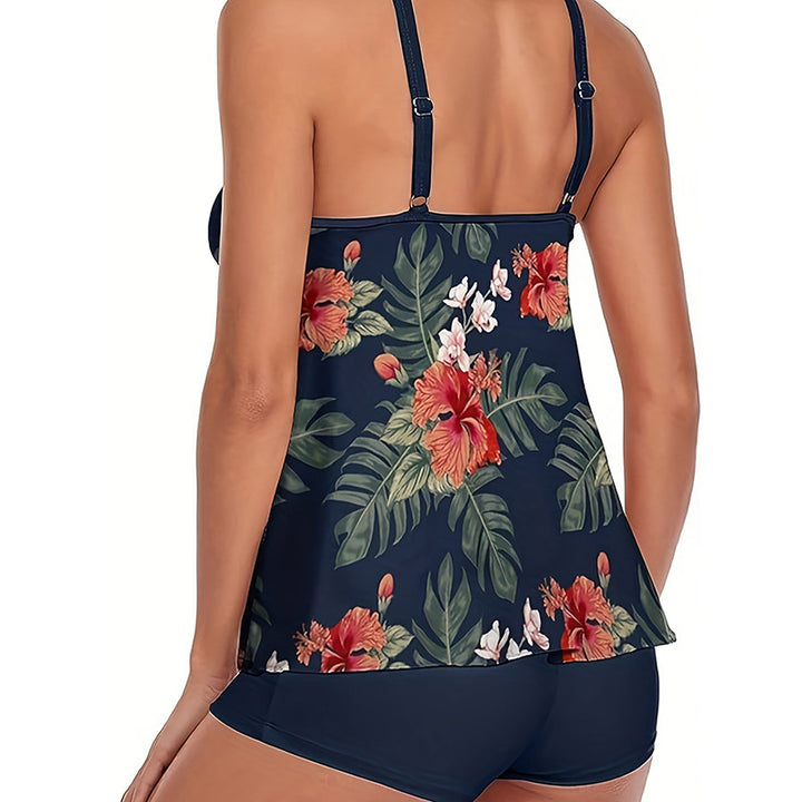 Damen sommerliches Tankini-Oberteil mit sportlichem Schnitt Drune