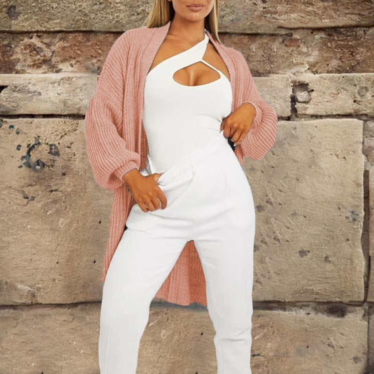 Damen Strickjacke mit einzigartiger Textur und lässigem Schnitt Drune