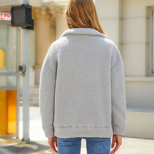 Drune | Fleece-Jacke - Ultra-weicher Komfort - Gemütlicher Sherpa-Mix - Lässige Winteroberbekleidung