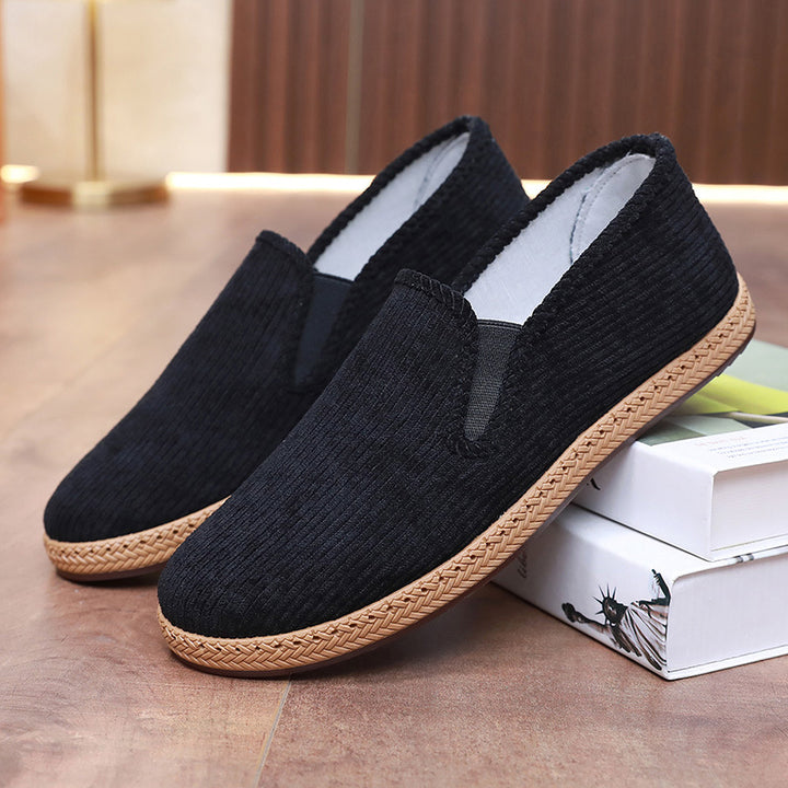 Damen Bequeme und weiche Slip-On Schuhe aus hochwertigem Material Drune