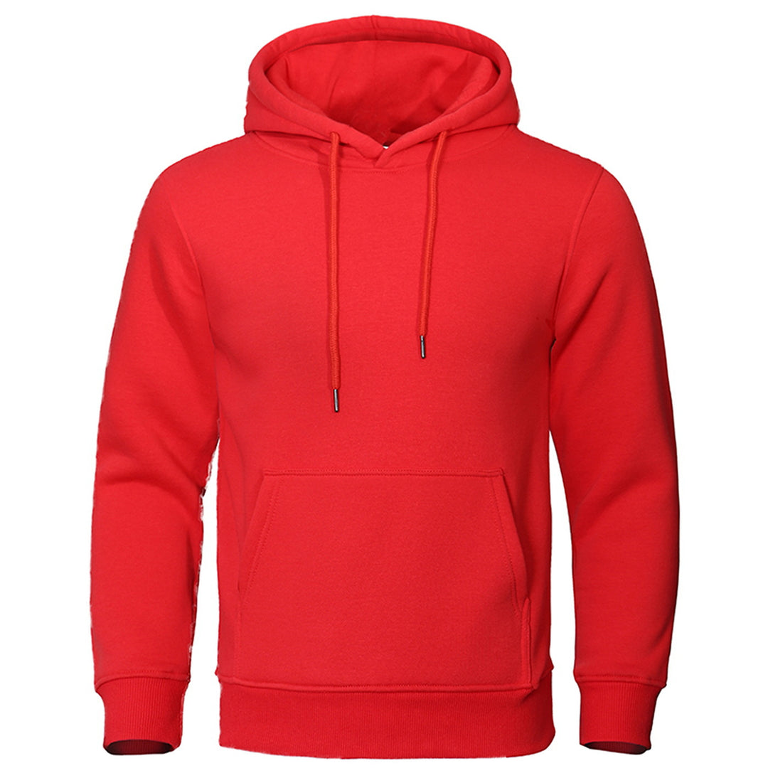 Unisex Premium-Kapuzenpullover mit extra hohem Kragen, Kängurutasche und gebürstetem Innenfutter Drune