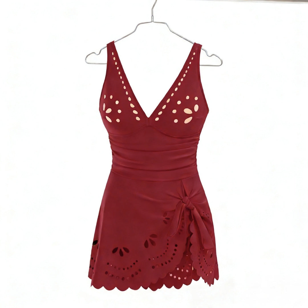 Damen Schwimmbadkleid Drune