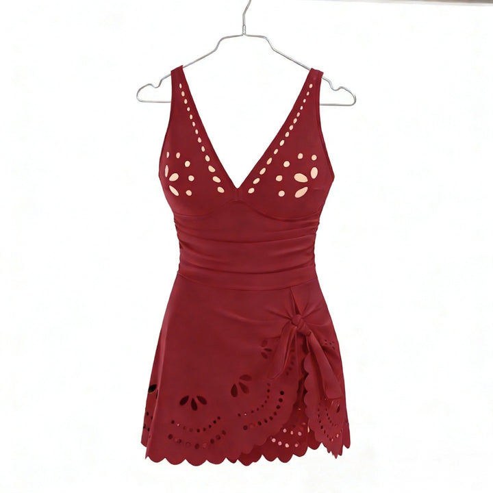 Damen Schwimmbadkleid Drune
