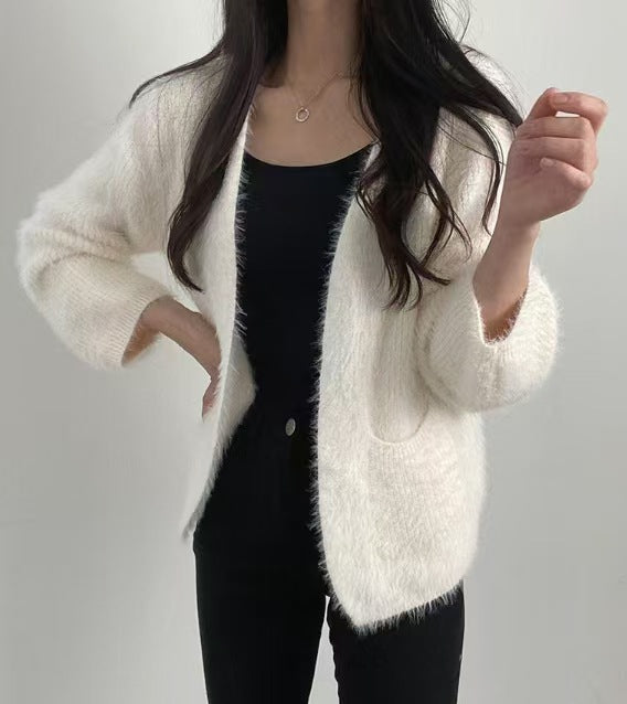 Damen Gemütliche und stilvolle Strickjacke Drune