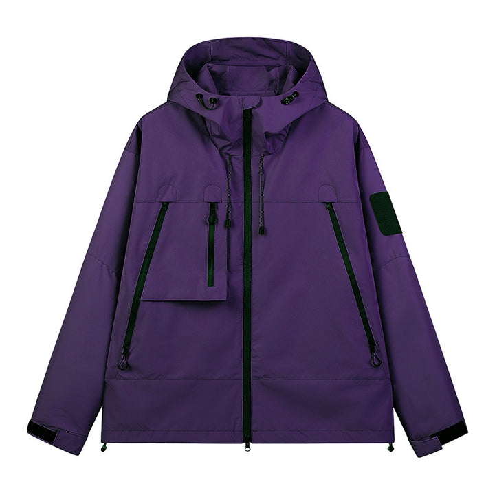 Damen vielseitige Outdoor-Jacke mit verstellbarem Kapuzensystem und innovativen Belüftungslösungen Drune