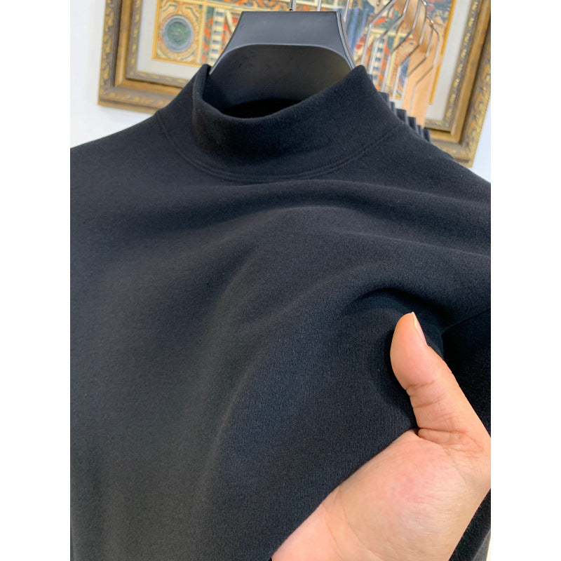 Damen Stehkragen Pullover aus weicher Baumwollmischung Drune