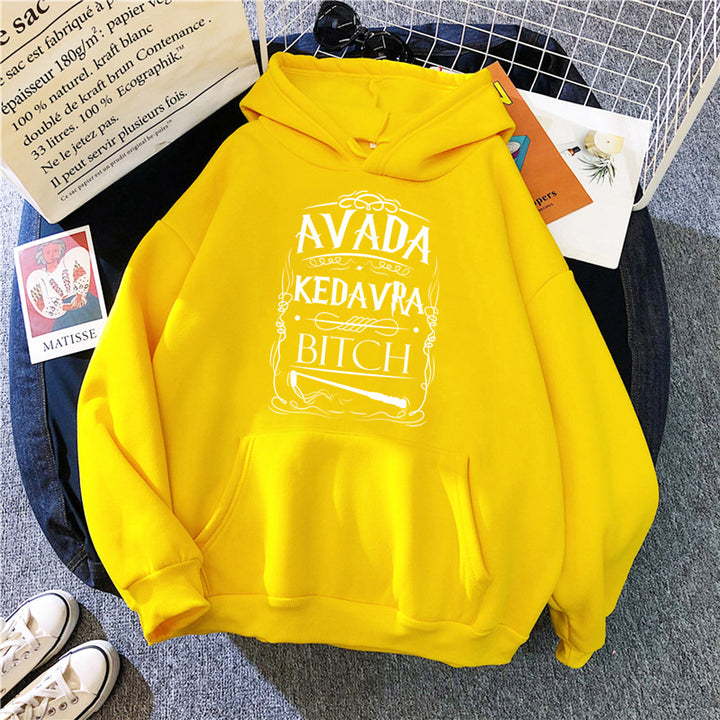 Damen Kapuzenpullover mit kreativen Grafikdesign Drune