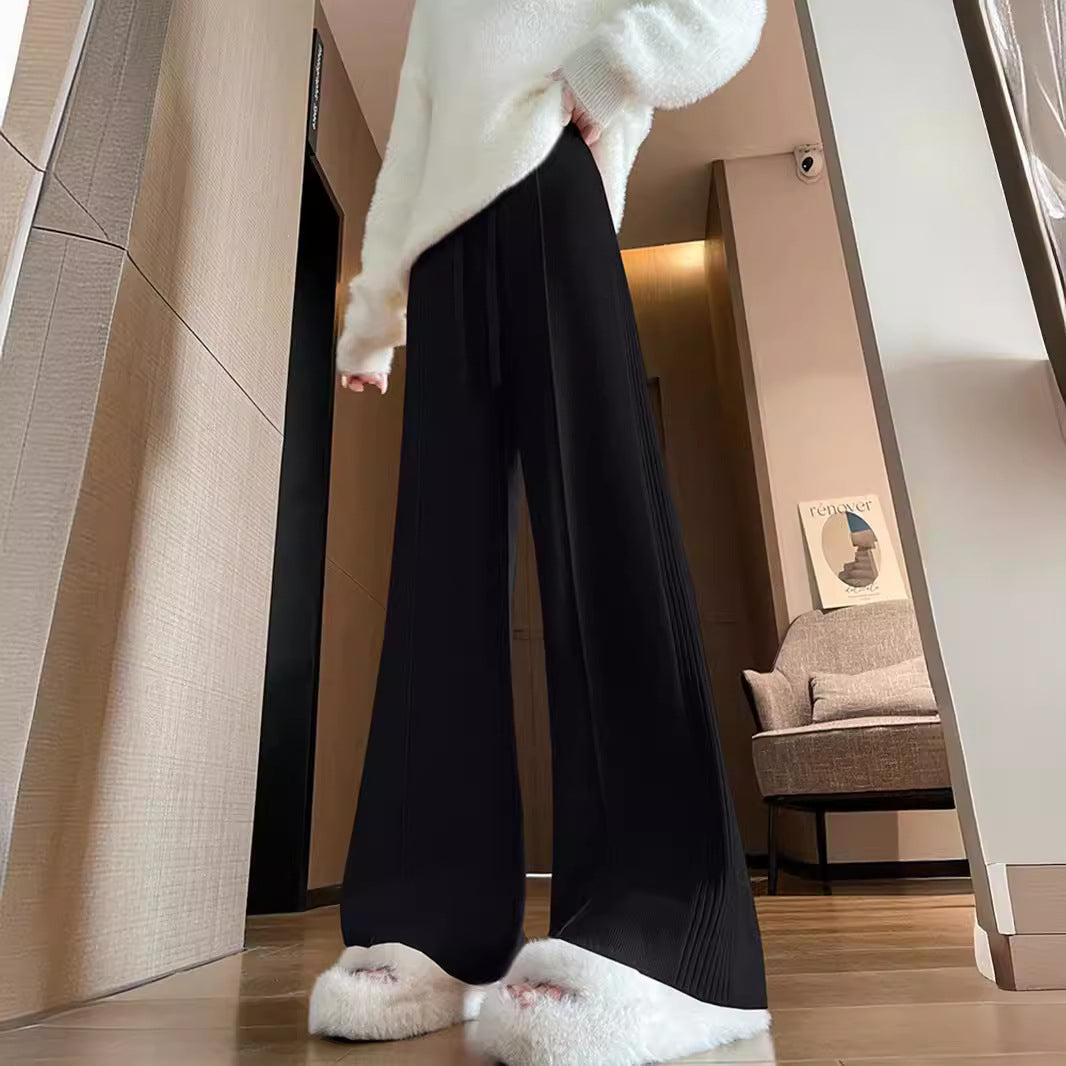 Damen Bequeme weit geschnittene Hose aus hochwertigen Materialien Drune