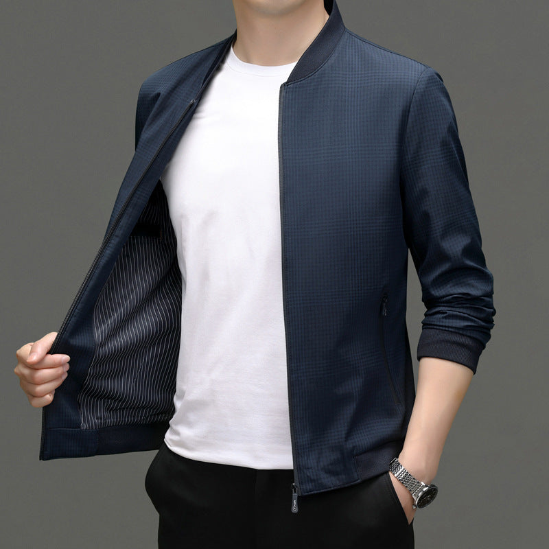 Herren Übergangsjacke mit sportlichem Design und praktischen Taschen Drune