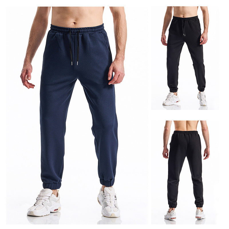 Herren bequeme Sporthose mit elastischem Bund und modernen Seitentaschen Drune