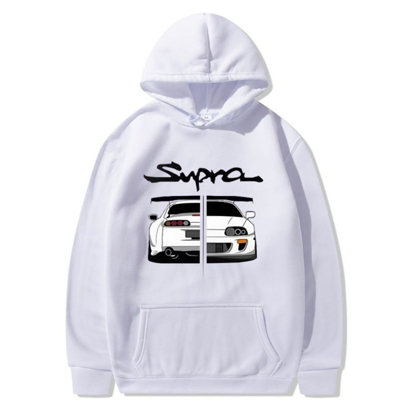 Damen Kapuzenpullover mit einzigartigem Design und bequemen Kängurutaschen Drune