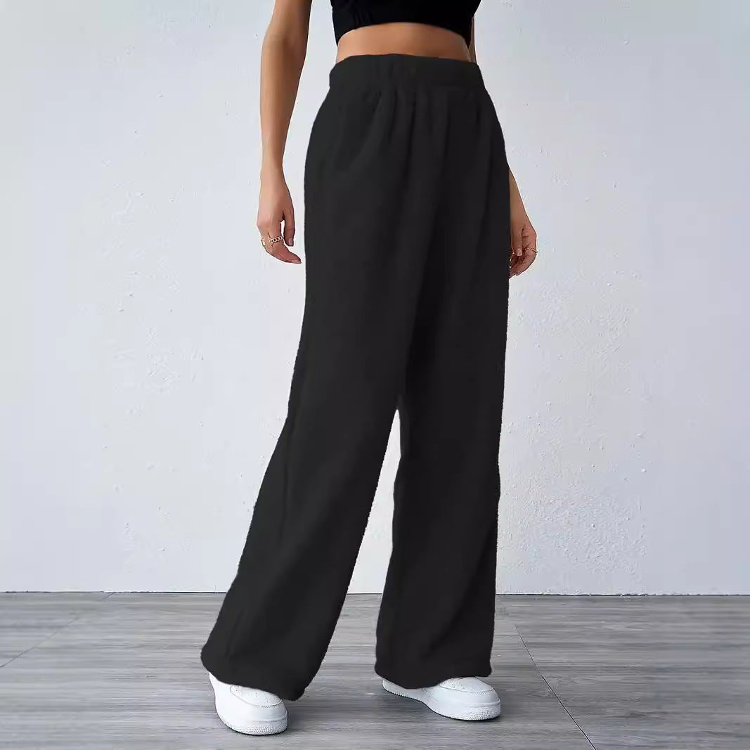 Damen Flauschige Relax-Hose Drune
