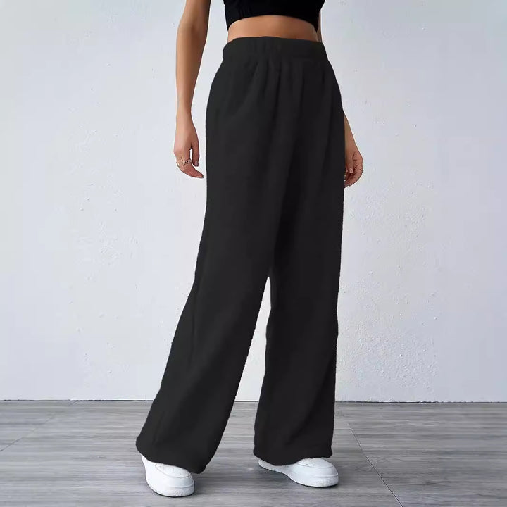 Damen Flauschige Relax-Hose Drune
