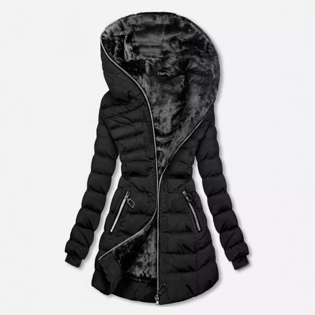 Damen Steppjacke mit kuscheligem Innenfutter und praktischem Reißverschluss Drune