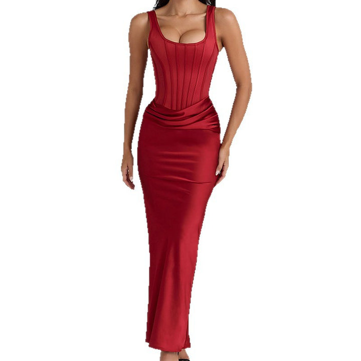 Damen Elegantes und figurbetontes Abendkleid Drune