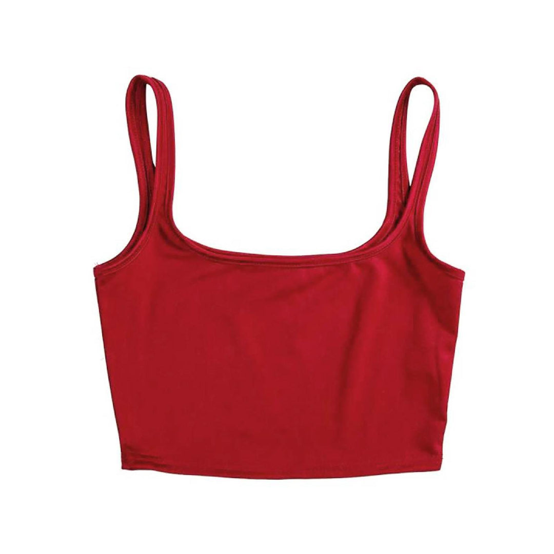 Damen Crop Top mit anschmiegsamem Schnitt Drune