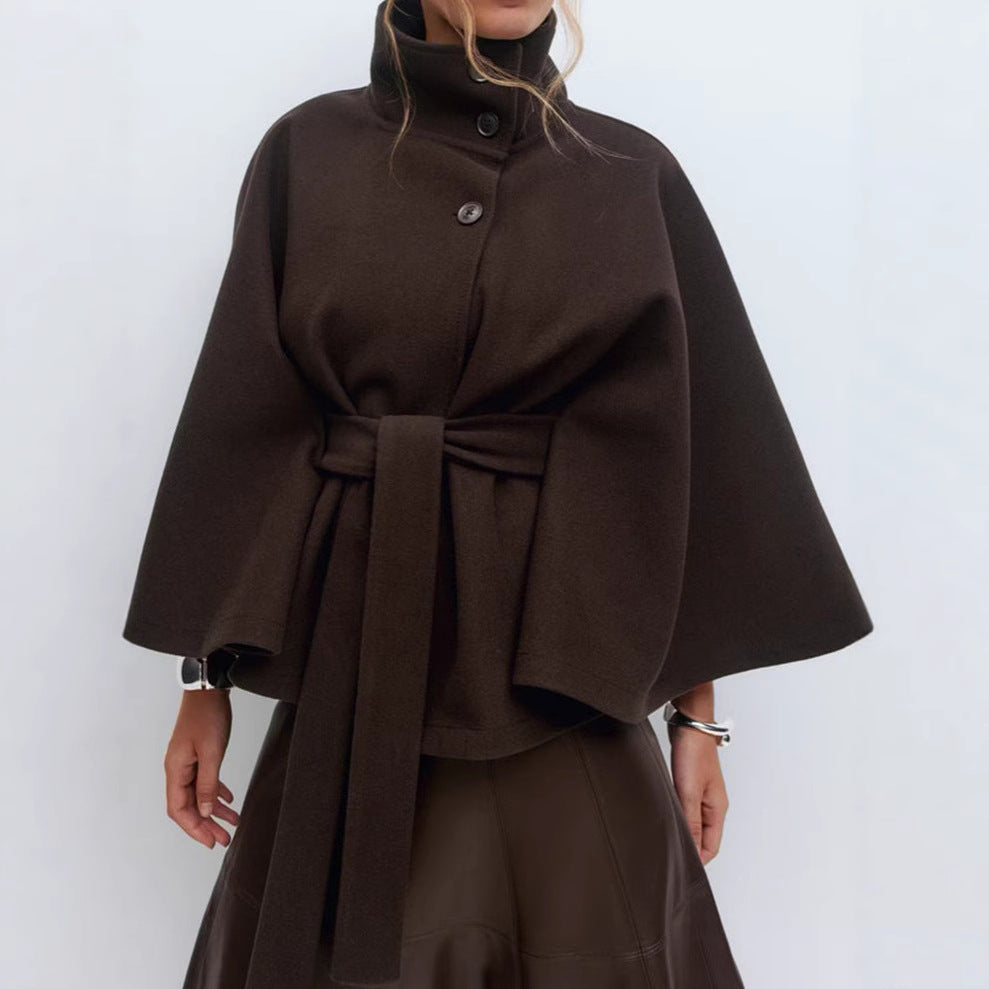 Damen Übergangsjacke mit weitem Schnitt und eleganter Taillierung Drune