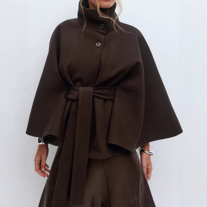 Damen Übergangsjacke mit weitem Schnitt und eleganter Taillierung Drune