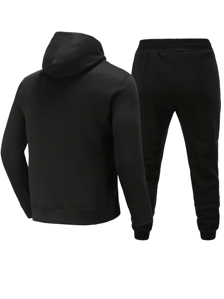Damen Freizeit Hoodie und Jogginghose Set mit kreativem Totenkopf-Design Drune