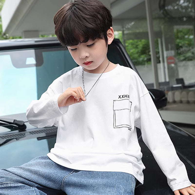 Jungen Langarmshirt mit coolem Grafikdruck Drune