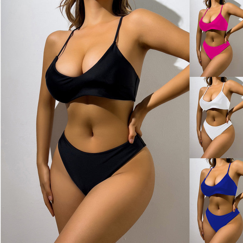 Damen Bikini-Set mit verstellbaren Trägern und modischem Schnitt Drune