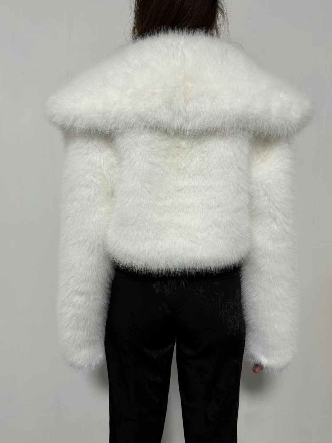 Drune | Kunstpelzjacke - Glamouröse Abendoberbekleidung - Polyester-Mischung - Schicke Winterbekleidung