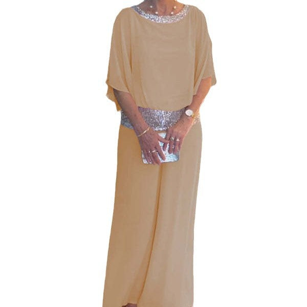 Damen elegante Abendkleid Drune
