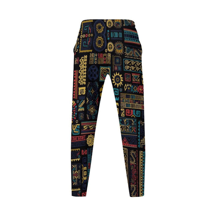 Damen Trendige Jogginghose mit bunten Mustern Drune