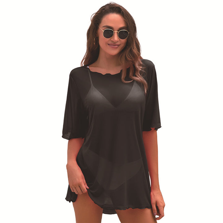 Damen Strandcoverup mit lässigem Schnitt Drune