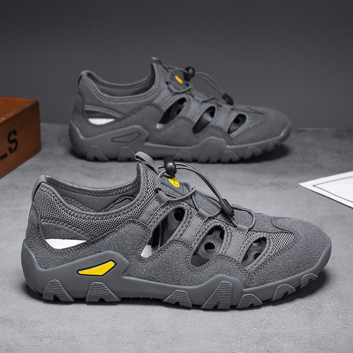 Damen Wasserdichte Outdoor-Sandalen mit rutschfester Sohle und atmungsaktivem Obermaterial Drune