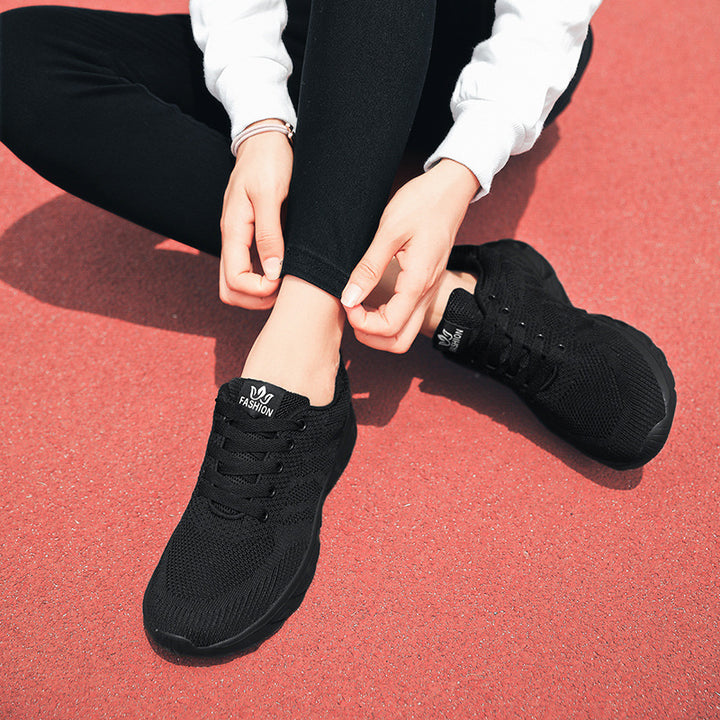Unisex nan ultraleichter Strick-Sneaker mit dämpfender Schaumsohle und elastischem Obermaterial Drune