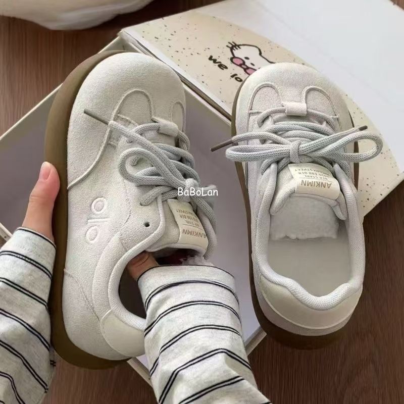 Damen Freizeit-Sneaker mit weichem Obermaterial und bequemer Dämpfung Drune