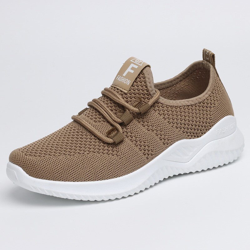 Unisex nan leichte Strick-Sneaker mit elastischer Schlupfkonstruktion und dämpfender EVA-Sohle Drune