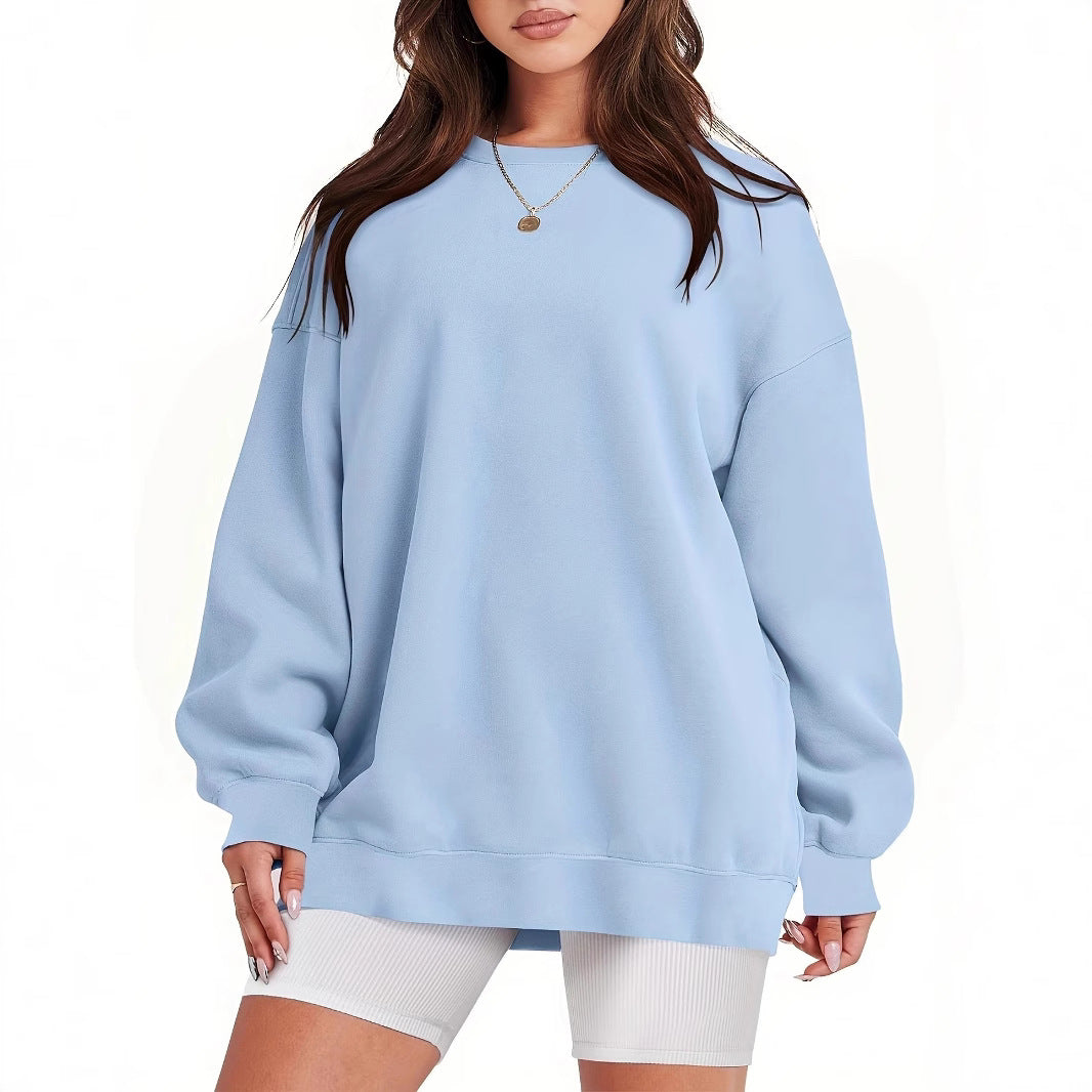 Damen Oversized Sweatshirt mit lässigem Schnitt Drune
