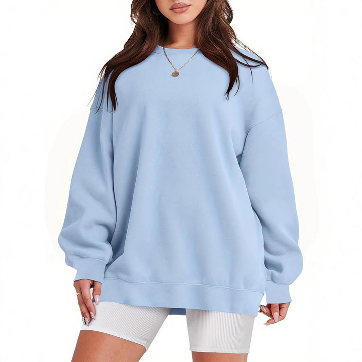 Damen Oversized Sweatshirt mit lässigem Schnitt Drune