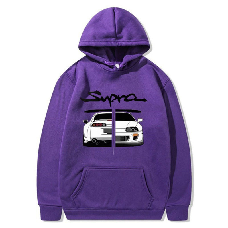 Damen Kapuzenpullover mit einzigartigem Design und bequemen Kängurutaschen Drune