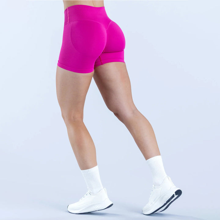 Damen Sportliche Shorts mit hohem Bund und figurformendem Schnitt Drune