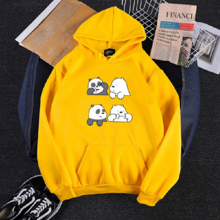 Damen Kuscheliger Kapuzenpullover Drune
