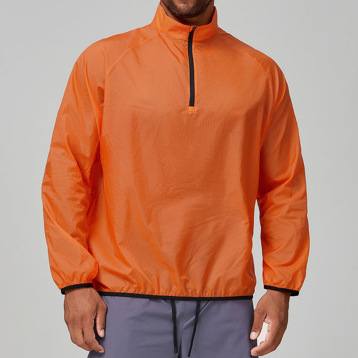 Herren Windbreaker mit steigendem Kragen Drune