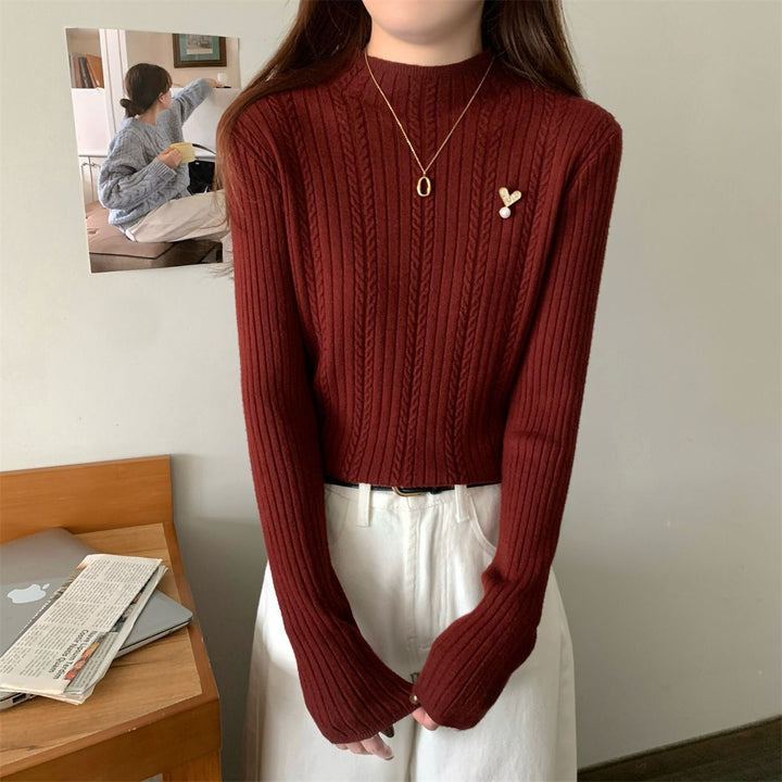 Damen Strickpullover Drune