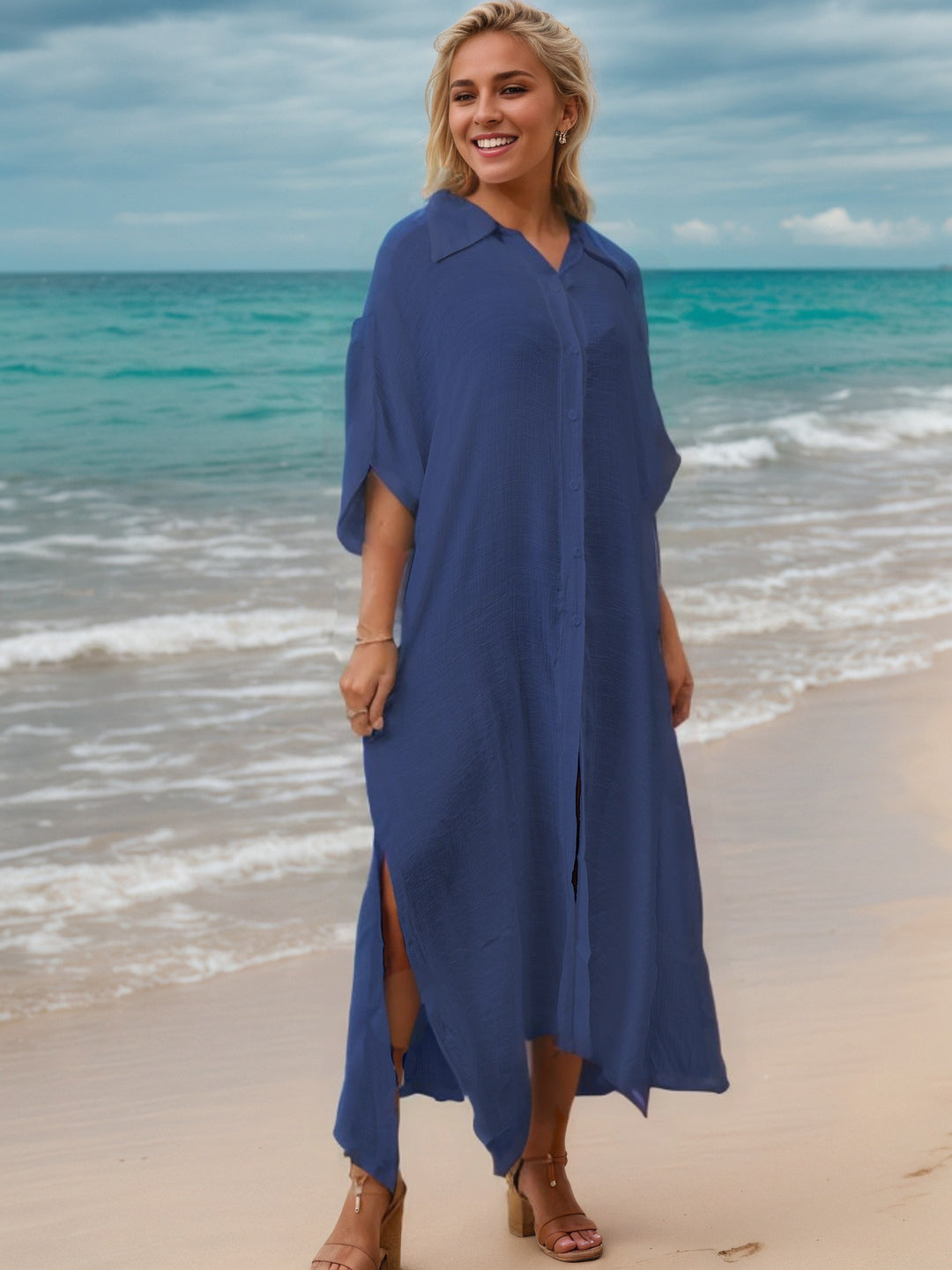 Damen Strandkleid Drune