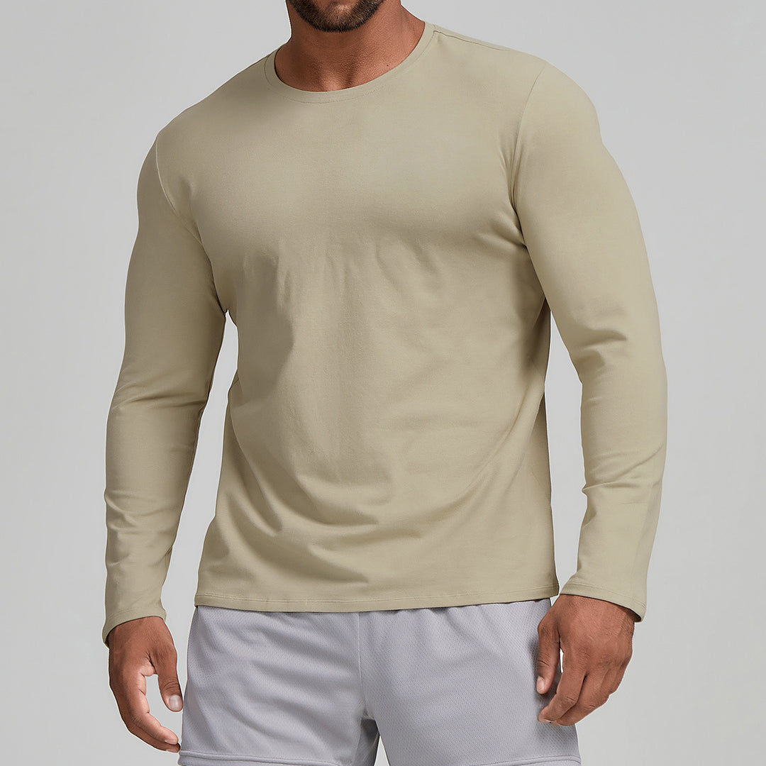 Herren Sportliches Langarmshirt mit atmungsaktiver Funktion Drune