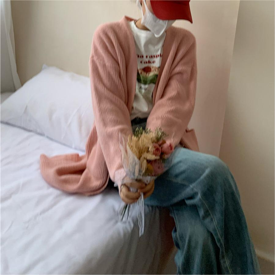 Damen Grobstrickcardigan mit Taschen und modischem Schnitt Drune