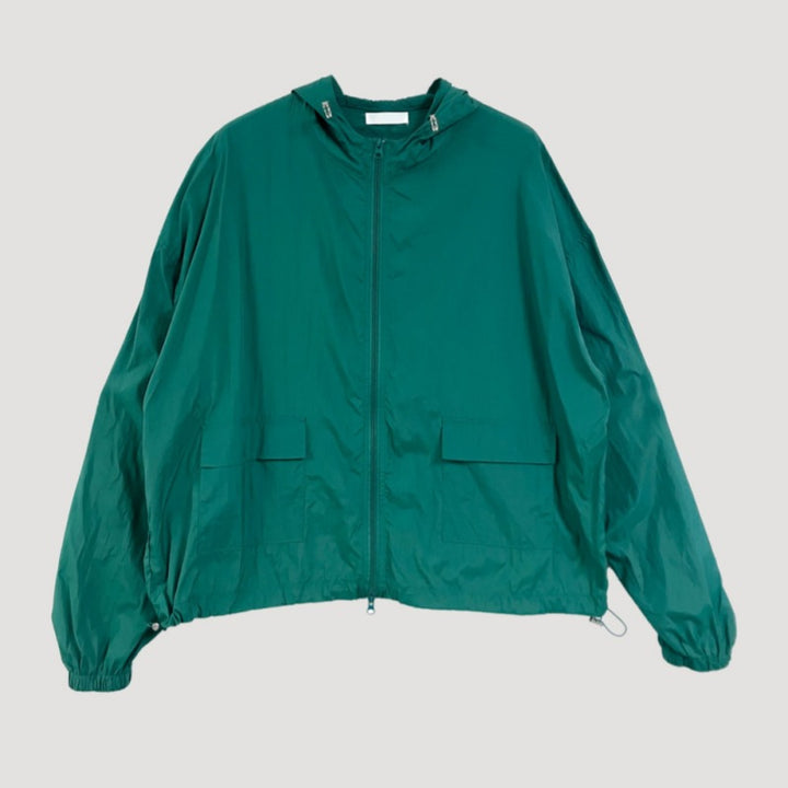 Damen lässige Windbreaker-Jacke mit praktischen Taschen Drune