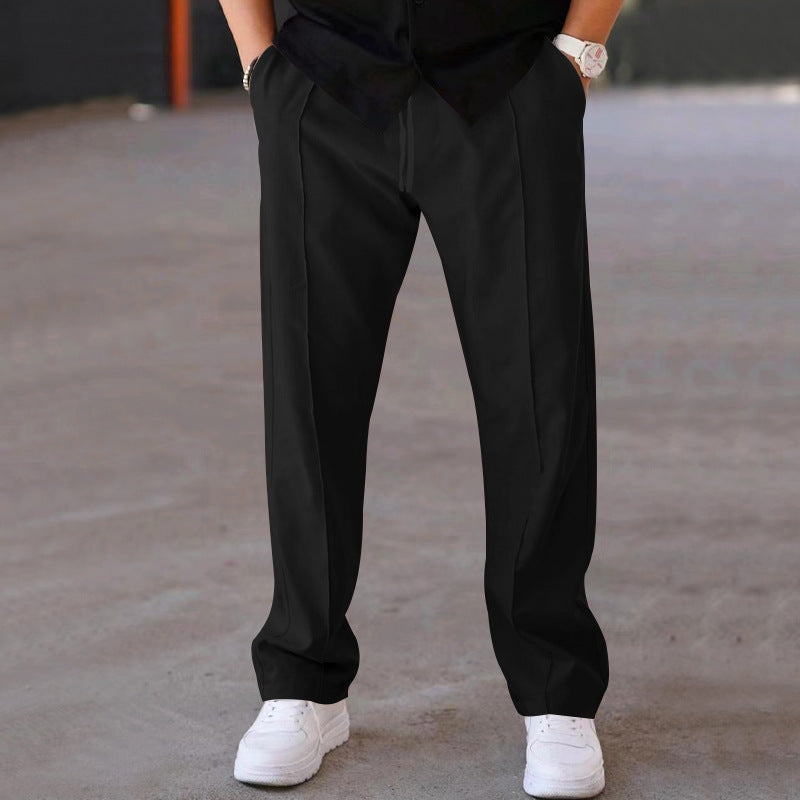 Herren Bequeme Sweatpants mit eleganter Optik und seitlichen Eingrifftaschen Drune