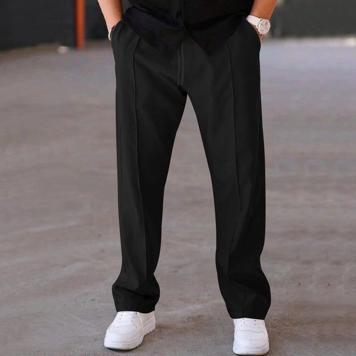 Herren Bequeme Sweatpants mit eleganter Optik und seitlichen Eingrifftaschen Drune
