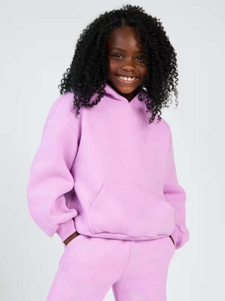 Damen lässiger Hoodie mit weichem Innenfutter und praktischen Taschen Drune