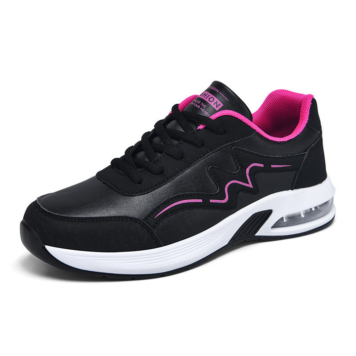 Damen nan City-Walking-Sneaker mit sichtbarer Fersenluftkammer und ergonomischer EVA-Dämpfung Drune