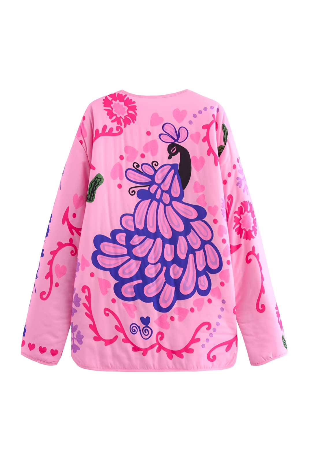 Drune | Floral Print Pocket Jacket