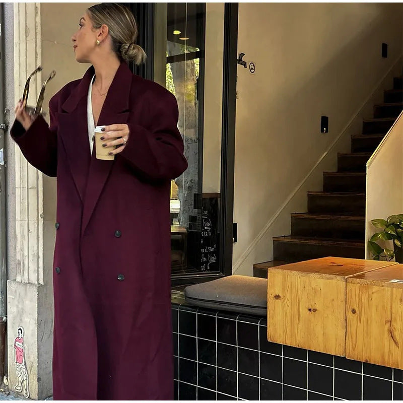 Damen Modischer oversized Mantel Drune